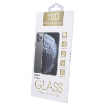 LCD kaitsev karastatud klaas 10D Full Glue Apple iPhone XR/11 kumer must