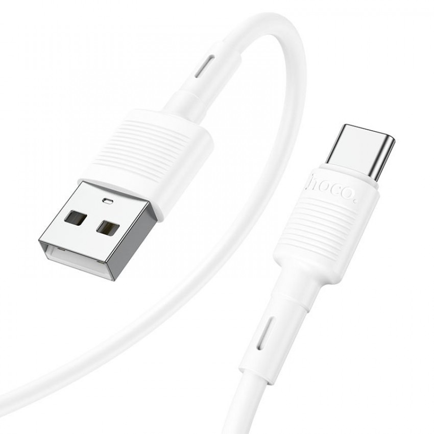 USB kabelis Hoco X83 PD20W Type-C to Lightning 1.0m balts