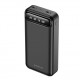 Arejais-akumulators Power Bank Borofone BJ14A 2xUSB 20000mAh melna