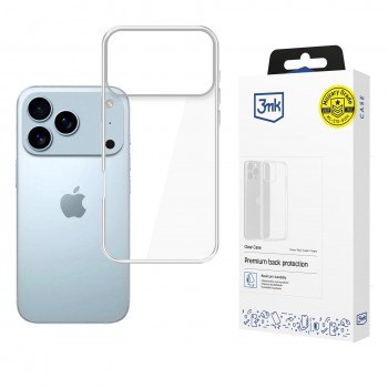 Maciņš 3mk Clear Case 1,2mm Apple iPhone 17 Pro Max