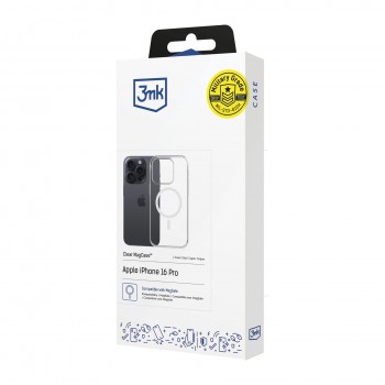 Maciņš 3mk Clear MagCase Apple iPhone 17 Pro
