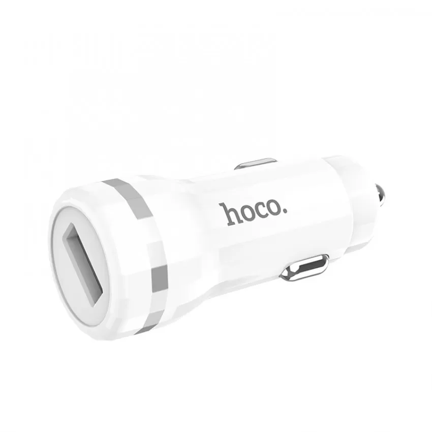 Autolaadija Hoco Z27A Staunch Quick Charge 3.0 (3.1A) valge