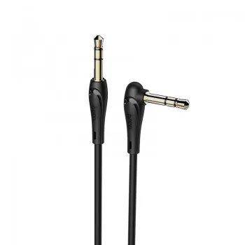 Audio parveidotājs Hoco UPA14 AUX 3,5mm uz 3,5mm melns
