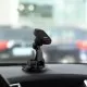 Automašīnas tālruņa turētājs Hoco CA28, uzstādīts uz mērinstrumentu panelis, magnētisks, melns