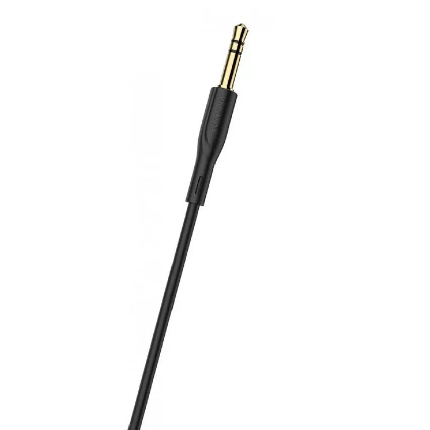 Audio parveidotājs 3,5mm uz 3,5mm Borofone BL1 melns