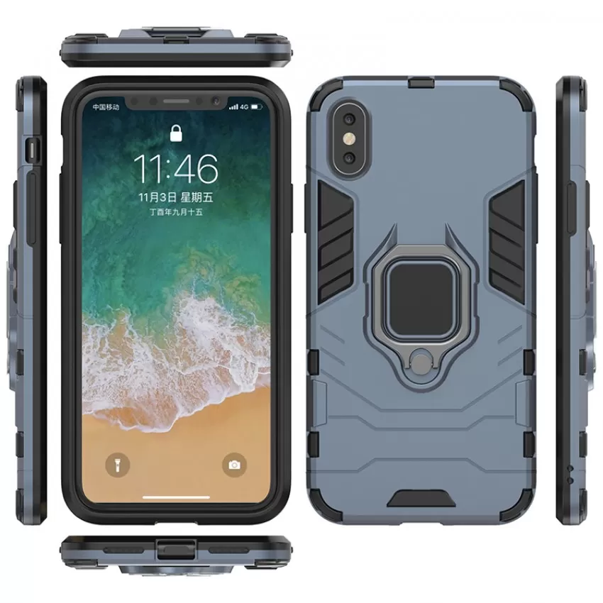 Maciņš Panther Samsung Note 20 tumši zils