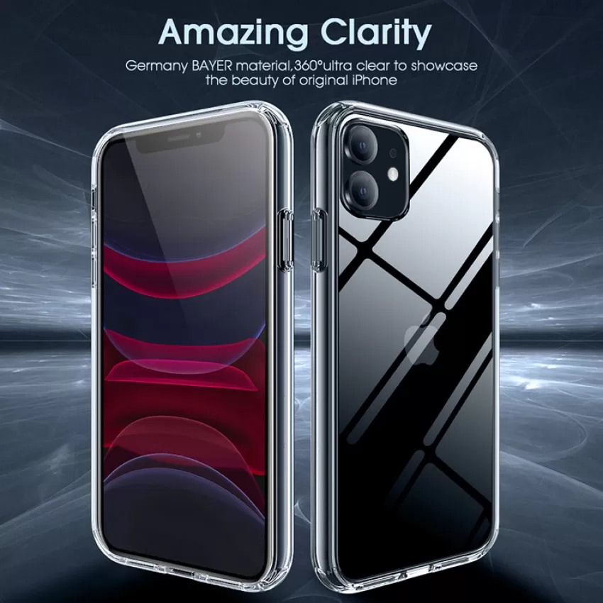 Maciņš X-Level Space II Apple iPhone 12 Pro Max skaidrs