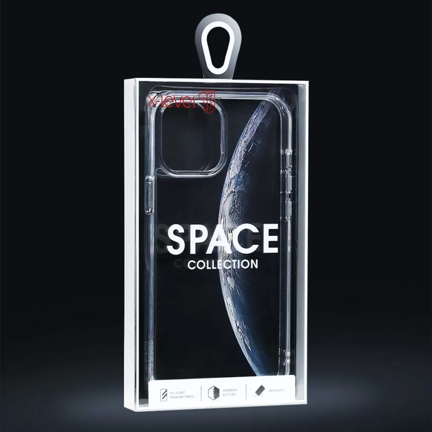 Maciņš X-Level Space II Apple iPhone 12 Pro Max skaidrs