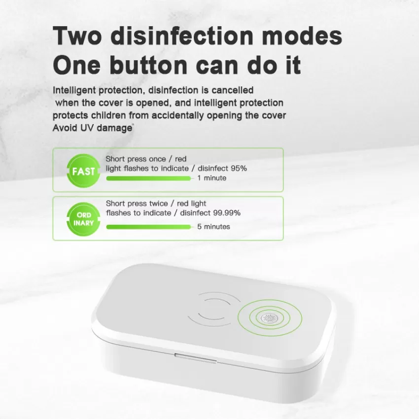 Telefonsterilisaator M1 Pro valge