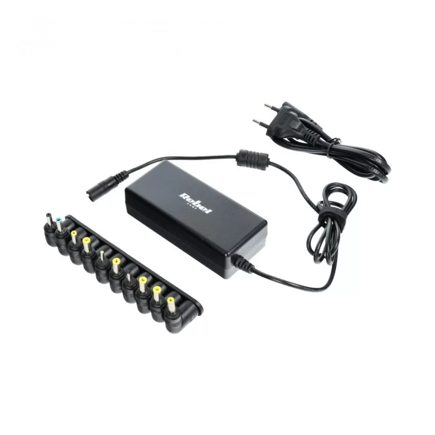 Lādētājs universāls REBEL for Notebook/Laptop 45W/18-20V melns