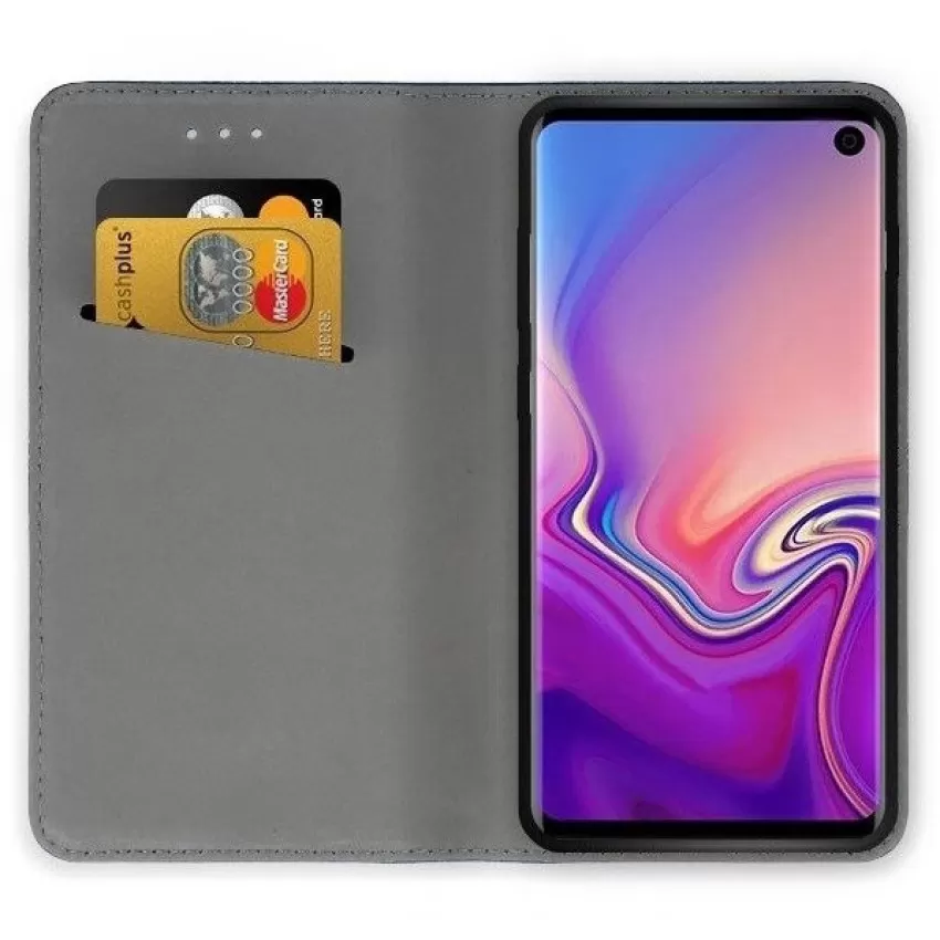 Maciņš Smart Magnet Samsung A750 A7 2018 melns