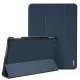 Maciņš Dux Ducis Domo Samsung P610/P615/P613/P619/P620/P625 Tab S6 Lite 10.4 tumši zils