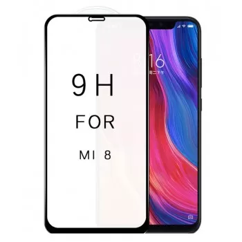 LCD aizsargstikls 5D Cold Carving Apple iPhone XR/11 melns