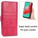 Maciņš Flower Book Samsung A025 A02s rožu sarkans