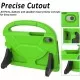 Maciņš Shockproof Kids Samsung T500/T505 Tab A7 10.4 2020/T503 Tab A7 10.4 2022 zaļa