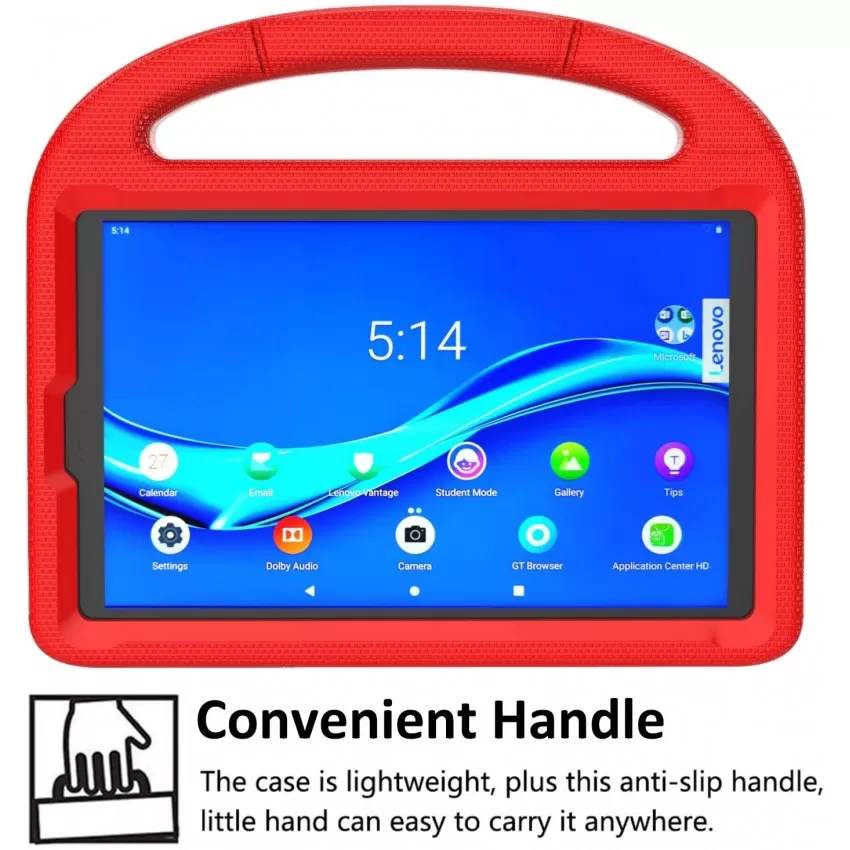Telefoniümbris Shockproof Kids Lenovo Tab M10 Plus X606 10.3 punane