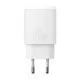 Lādētājs Baseus Compact Quick Charger 20W USB-C/USB-A balts CCXJ-B02