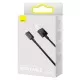 USB cabelis Baseus Superior no USB uz microUSB 2A 2.0m melns CAMYS-A01