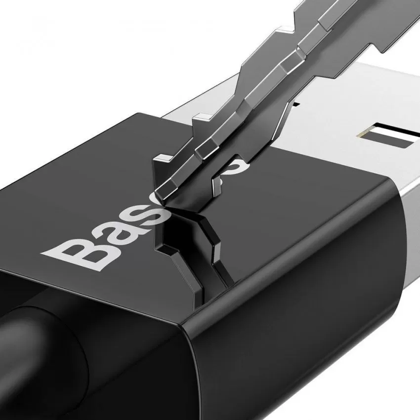 USB cabelis Baseus Superior no USB uz microUSB 2A 2.0m melns CAMYS-A01