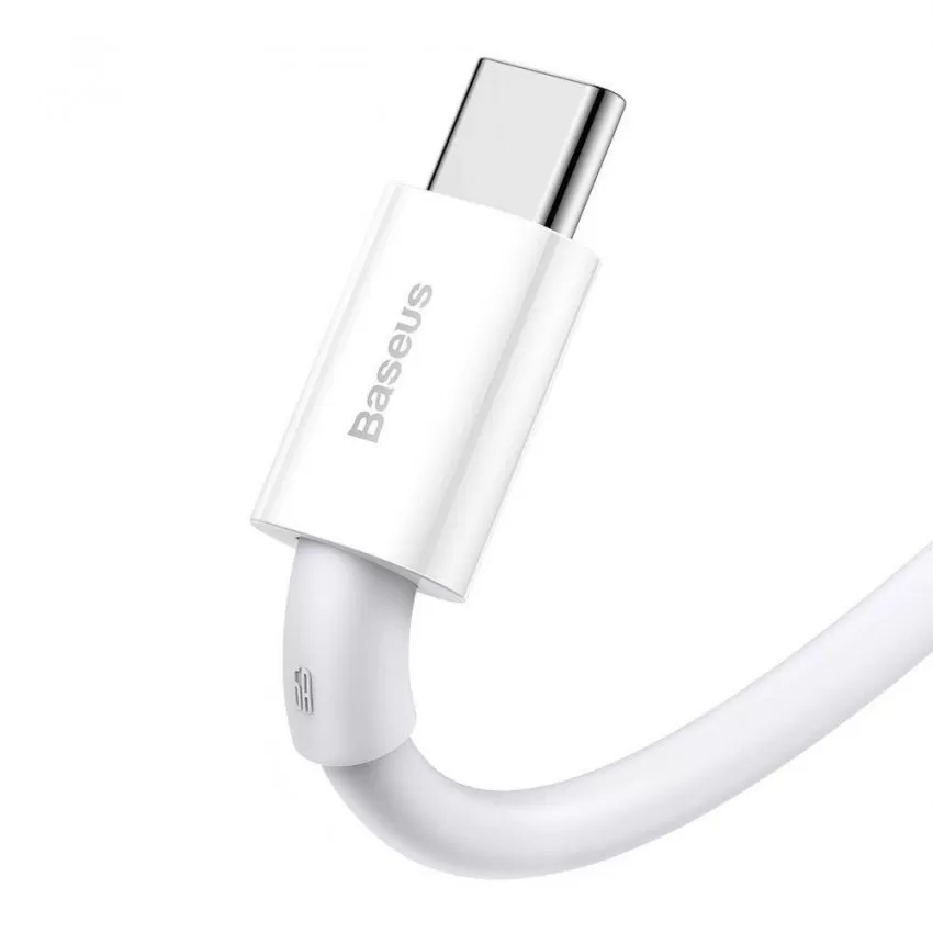 USB kabelis Baseus Superior no USB uz Type-C 66W 1.0m balts CATYS-02