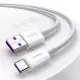 USB kabelis Baseus Superior no USB uz Type-C 66W 1.0m balts CATYS-02