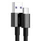 USB cabelis Baseus Superior no USB uz Type-C 66W 1.0m melns CATYS-01