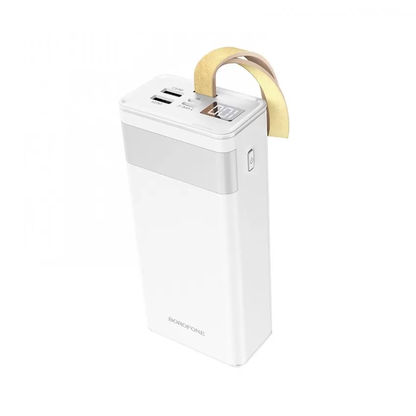 Arejais-akumulators Power Bank Borofone BJ18A 2xUSB 2A 30000mAh balts