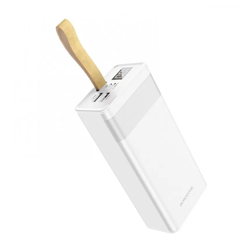 Arejais-akumulators Power Bank Borofone BJ18A 2xUSB 2A 30000mAh balts