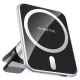 Laadija-hoidja auto Borofone BH43 Xperience Magsafe 15W must, magnetiline