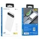 Arejais-akumulators Power Bank Borofone BJ14 Type-C microUSB 2*USB (2A)  10000mAh balts