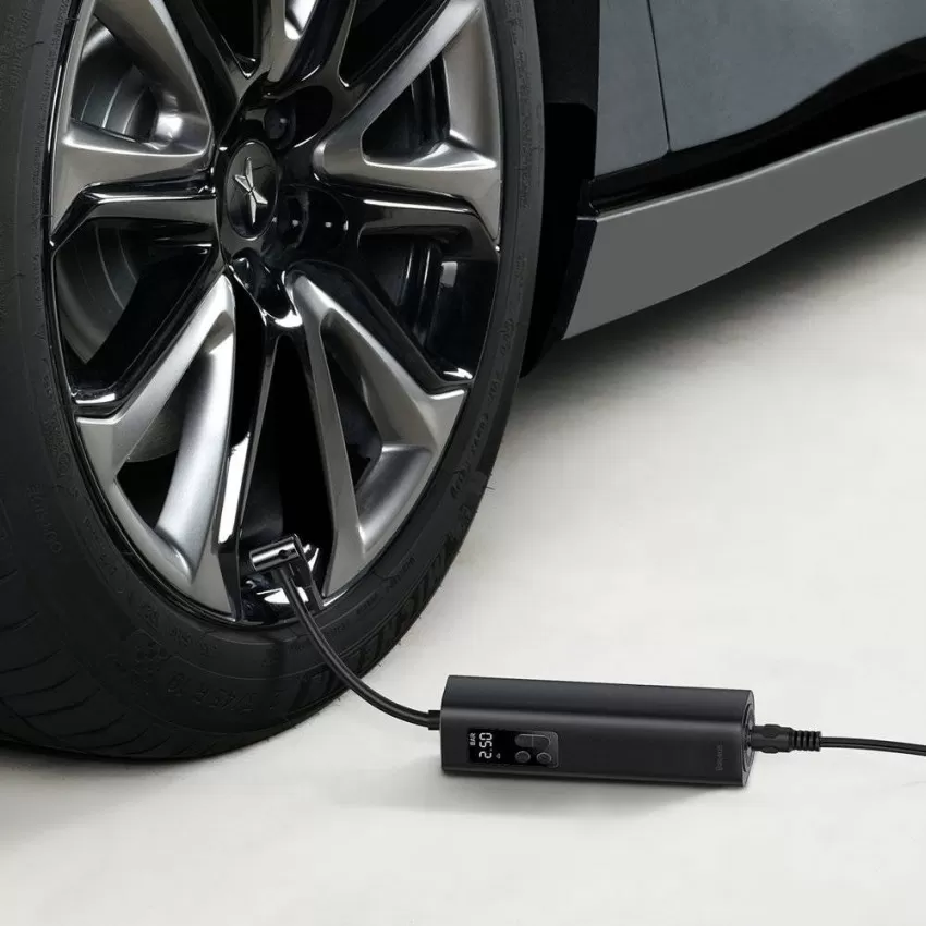 Pārnēsājams sūknis Baseus Super Mini Inflator Pump CRCQ000001