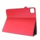 Maciņš Folding Leather Samsung X200/X205 Tab A8 10.5 2021 sarkans