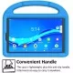Maciņš Shockproof Kids Samsung X200/X205 Tab A8 10.5 2021 tumši zils