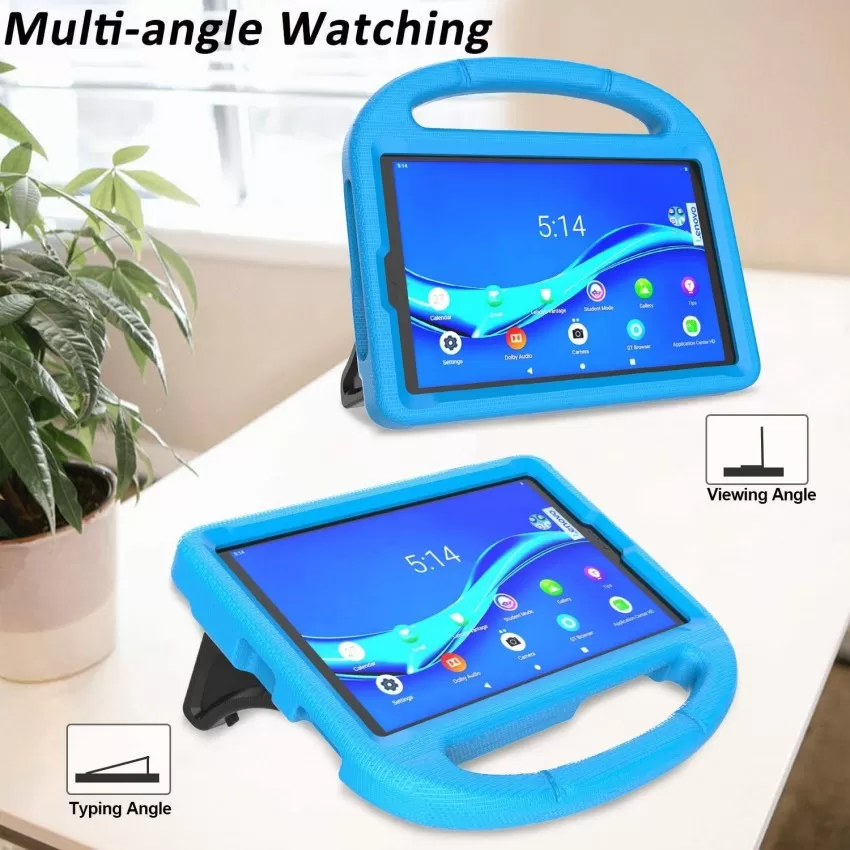 Maciņš Shockproof Kids Samsung X200/X205 Tab A8 10.5 2021 tumši zils