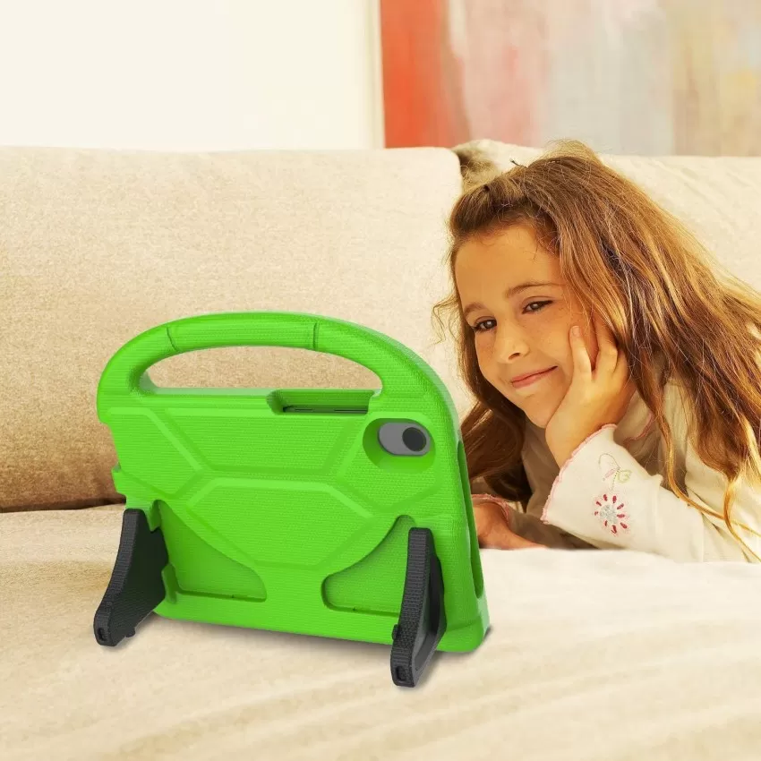 Maciņš Shockproof Kids Samsung X200/X205 Tab A8 10.5 2021 zaļa