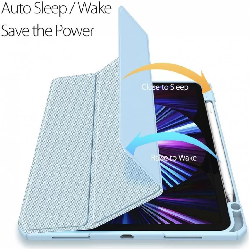 Maciņš Dux Ducis Toby Apple iPad 9.7 2017/iPad 9.7 2018 zils