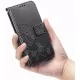 Maciņš Flower Book Samsung A135 A13 4G melns