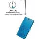 Telefoniümbris Flower Book Samsung A135 A13 4G sinine