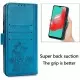 Telefoniümbris Flower Book Samsung A135 A13 4G sinine