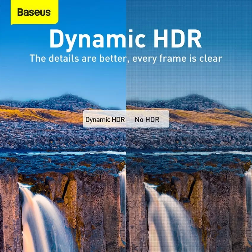Video kabelis Baseus High Definition 8K HDMI 1.5m WKGQ040101