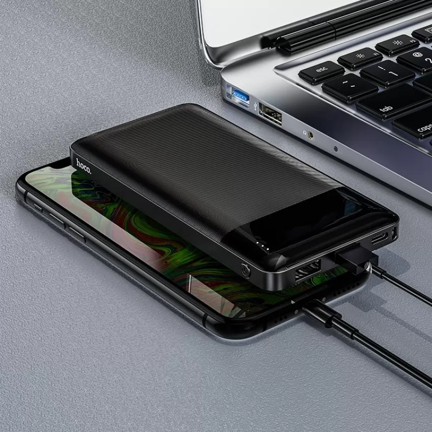 Arejais-akumulators Power Bank Hoco J72 10000mAh melna