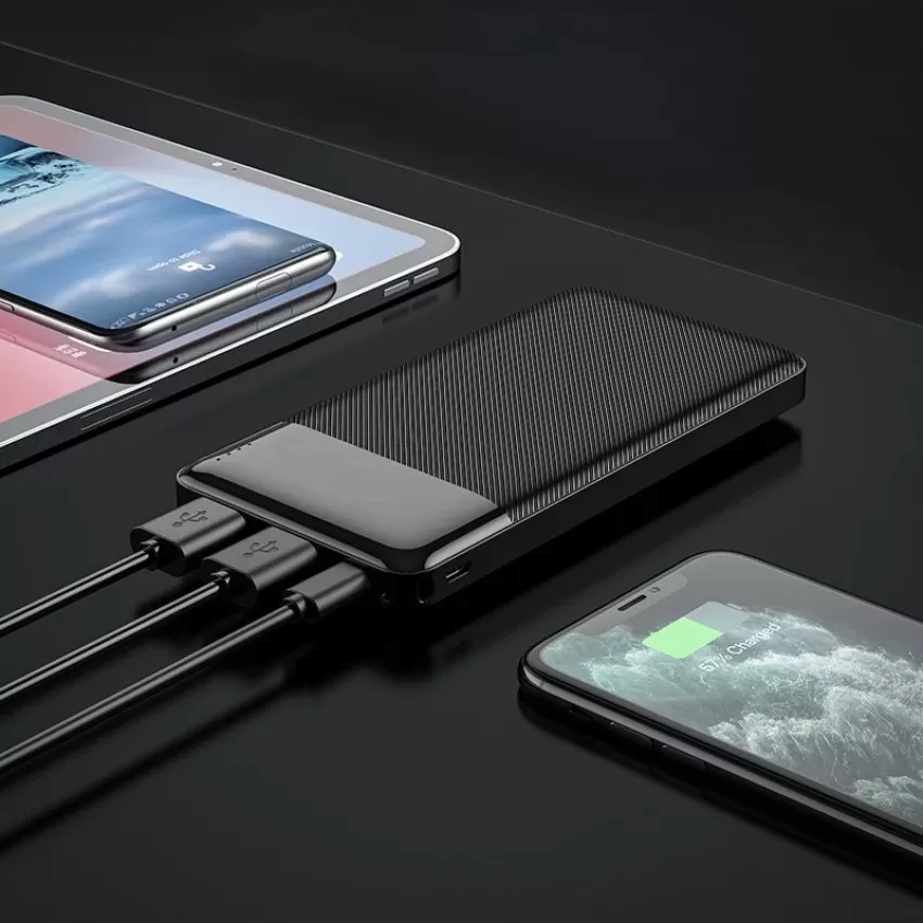 Arejais-akumulators Power Bank Hoco J72 10000mAh melna