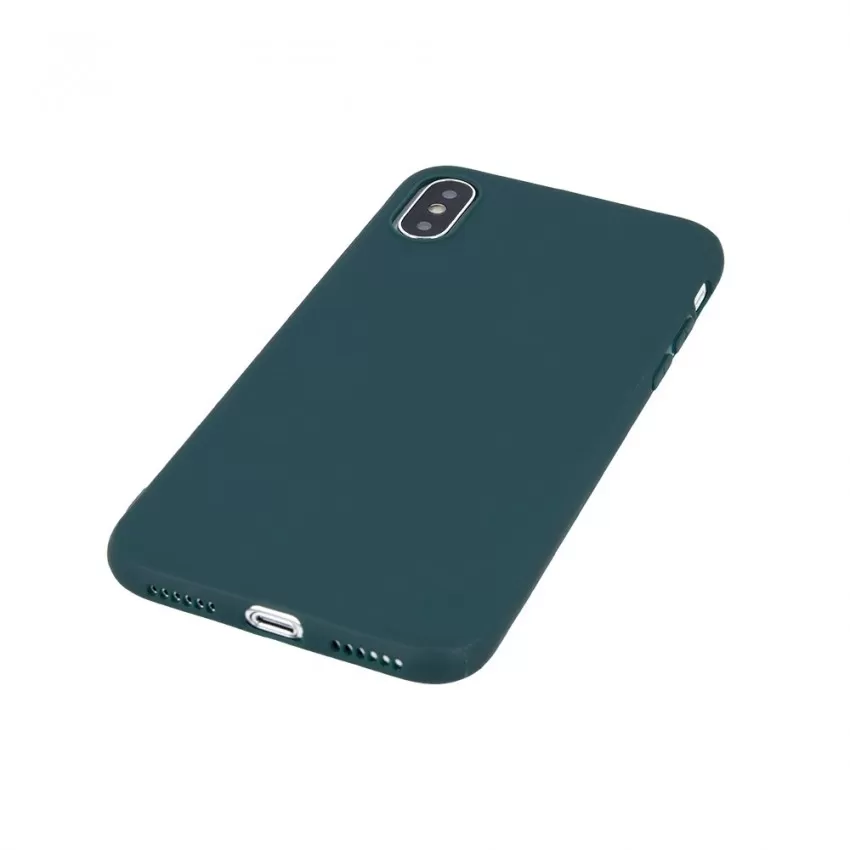 Telefoniümbris Rubber TPU Xiaomi Redmi 10A tumeroheline