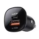Auto lādētājs Acefast B1 Mini 38W USB-C+USB-A melns