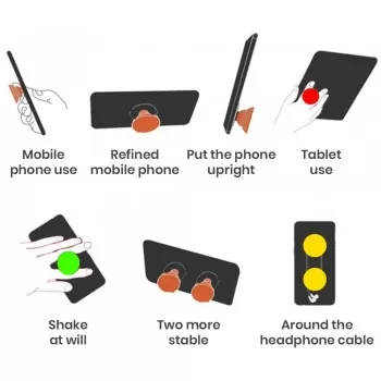 Telefonihoidja POPsocket Rectangle valge