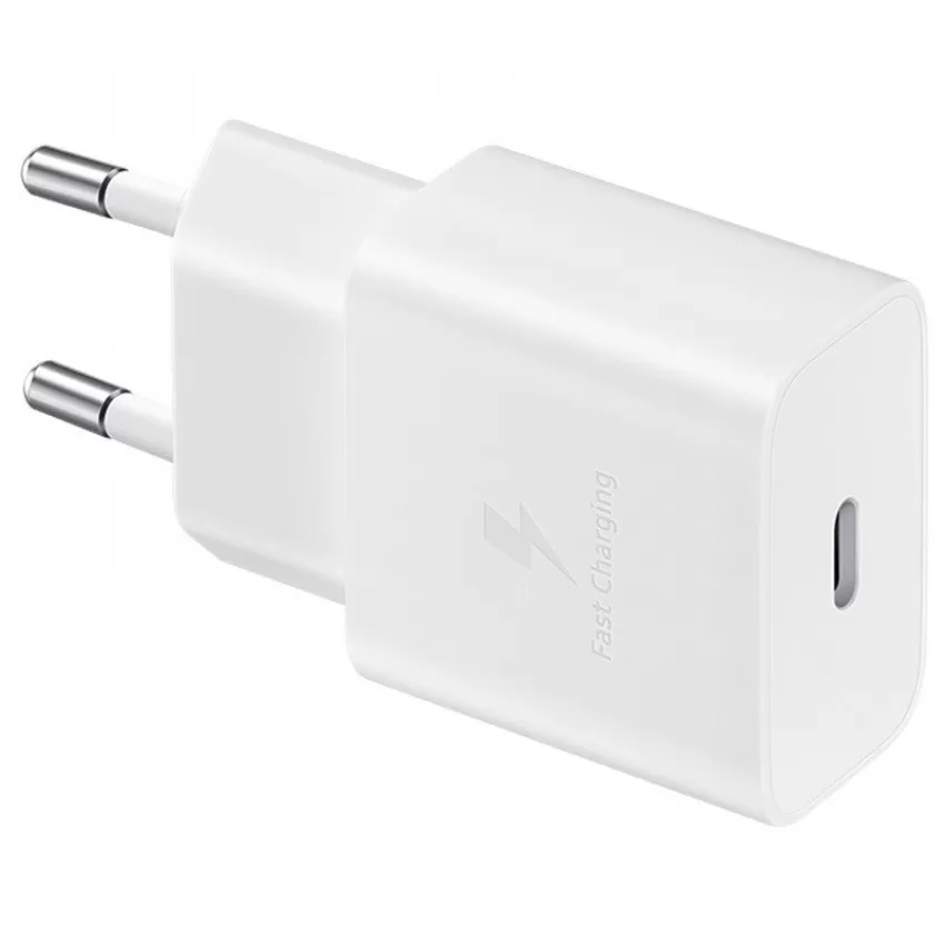 Laadija Samsung EP-T1510XWEGEU 15W + kaabel Type-C 1m valge