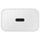 Laadija Samsung EP-T1510XWEGEU 15W + kaabel Type-C 1m valge