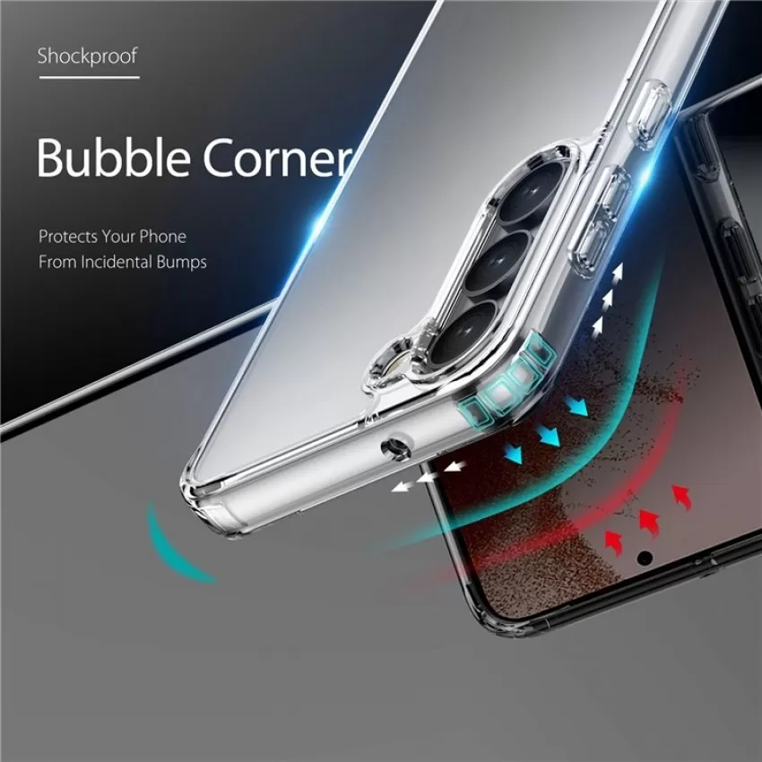 Maciņš Dux Ducis Clin Samsung S916 S23 Plus 5G caurspīdīgs
