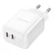 Laadija Borofone BN9 35W 2xUSB-C valge