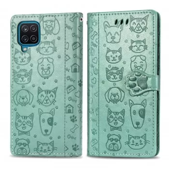 Maciņš Cat-Dog Samsung A346 A34 5G zaļa